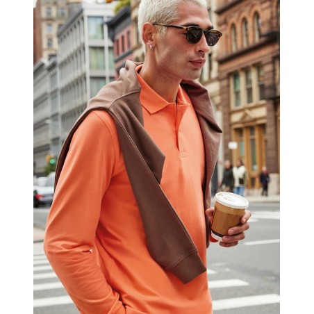 POLO B&C MY POLO 210GR COTTON HOMBRE M.LARGA