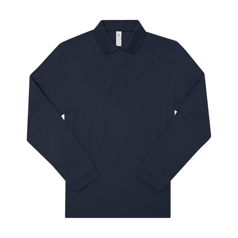 POLO B&C MY POLO 210GR COTTON HOMBRE M.LARGA