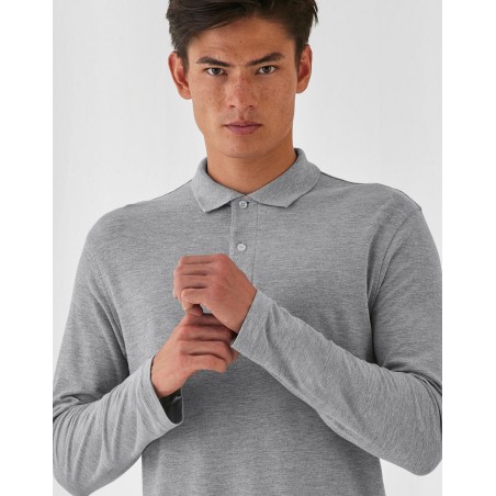 POLO B&C ID.001 COTTON 180GR HOMBRE M.LARGA