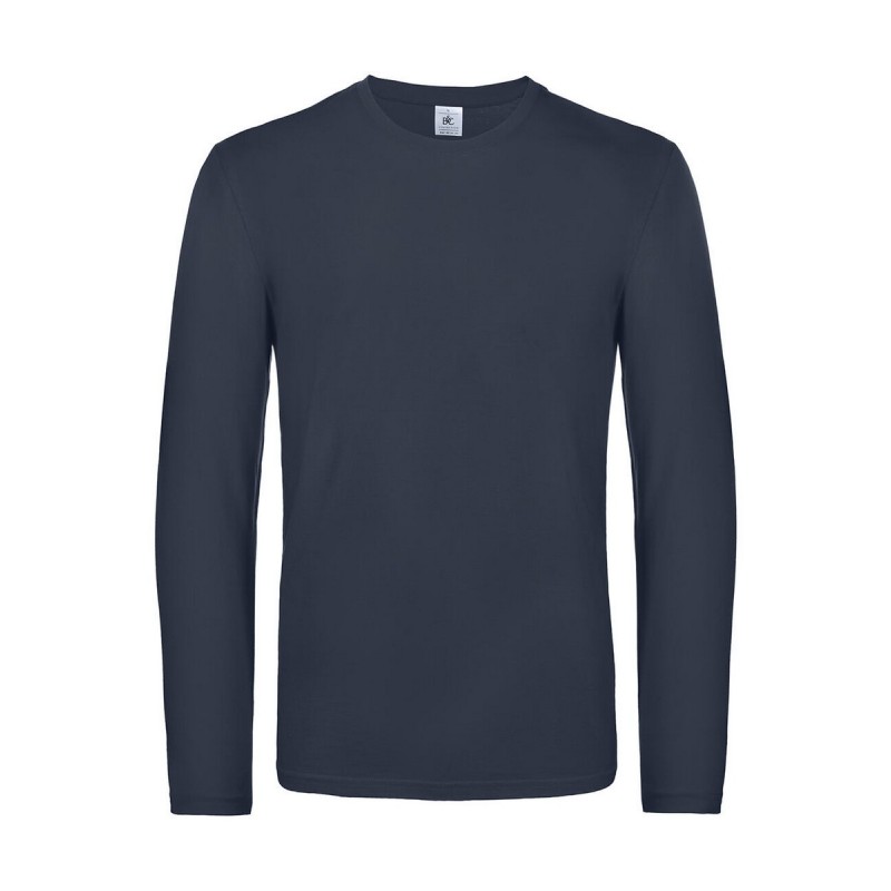 CAMISETA B&C #E190 190GR COTTON HOMBRE M.LARGA