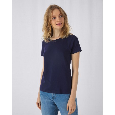 CAMISETA B&C #E150 150GR COTTON MUJER M.CORTA