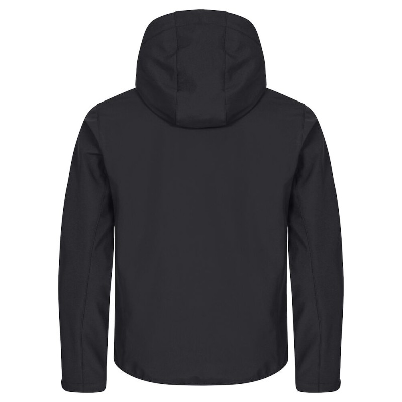 CHAQUETA CLIQUE SOFTSHELL 280GR PES-R CAPUCHA HOMBRE