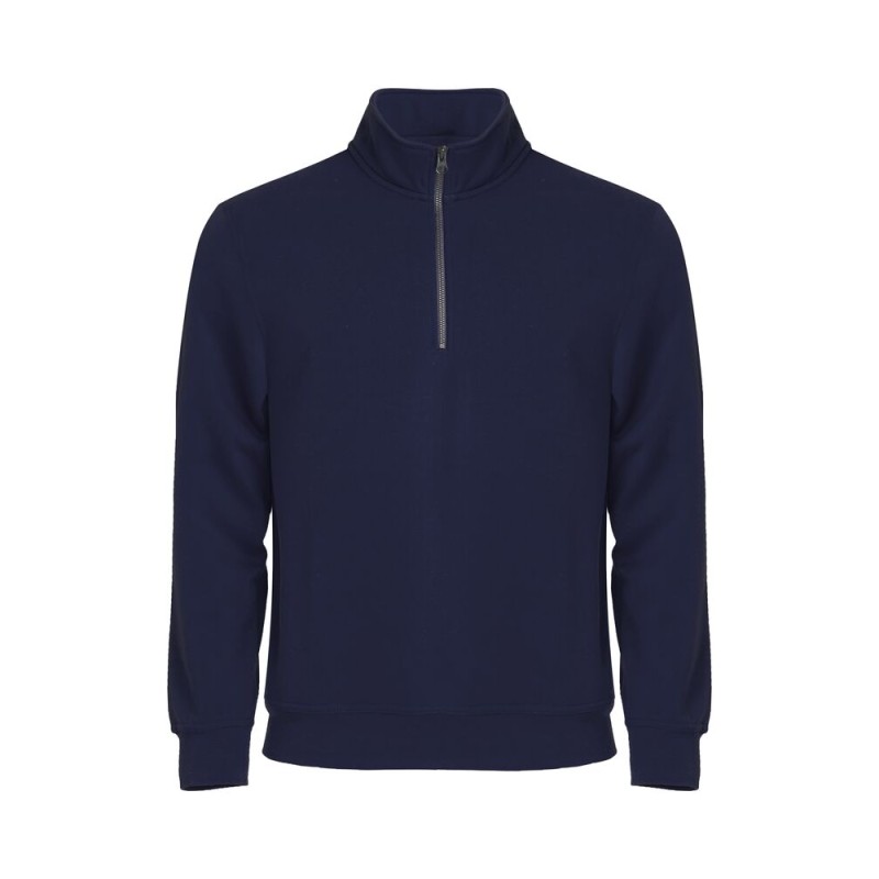 SUDADERA CLIQUE BASIC 280GR 65/35 UNISEX 1/2 CREM