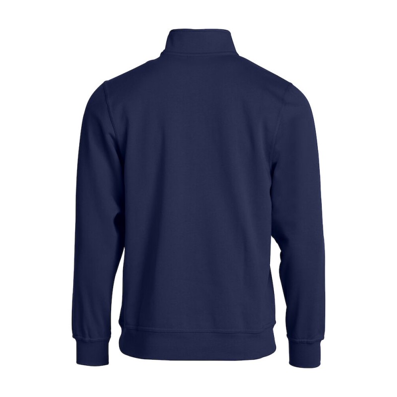 SUDADERA CLIQUE BASIC 280GR 65/35 UNISEX 1/2 CREM