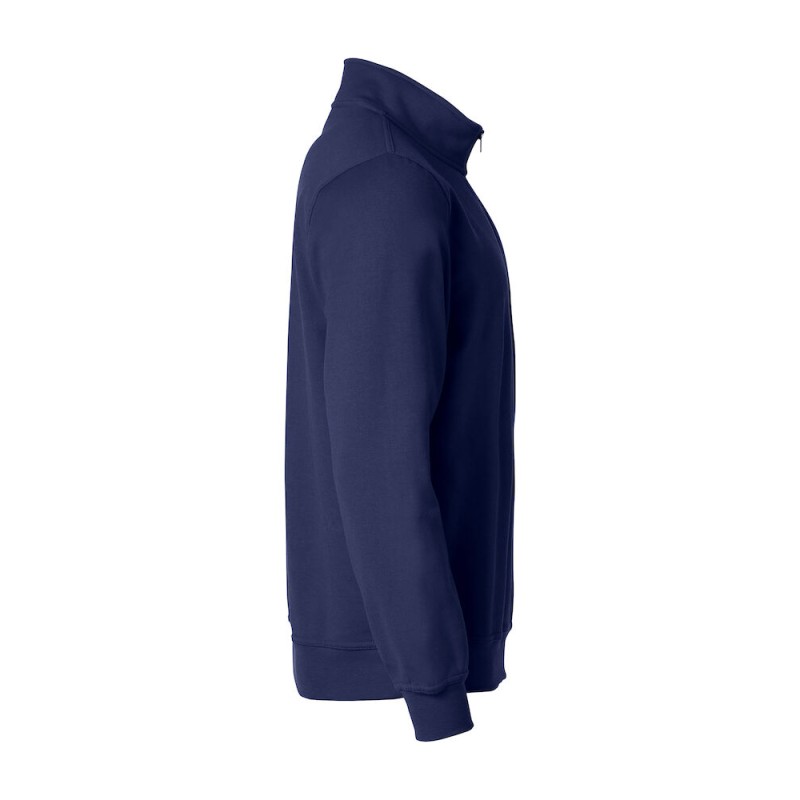 SUDADERA CLIQUE BASIC 280GR 65/35 UNISEX 1/2 CREM