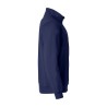 SUDADERA CLIQUE BASIC 280GR 65/35 UNISEX 1/2 CREM