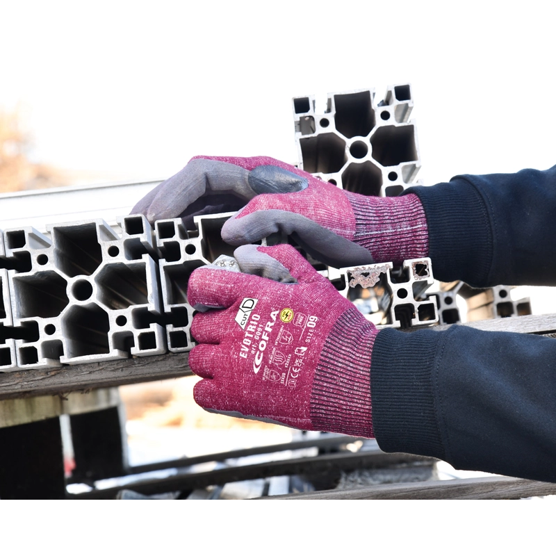 GUANTE COFRA EVOTRIO UHMWPE MICRONITRILO FOAM-NYLON ESD