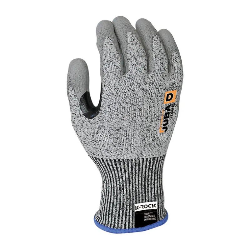 GUANTE JUBA K-ROCK RECUB PU+RFRZO NITRILO GG13 EN388[4x43D]