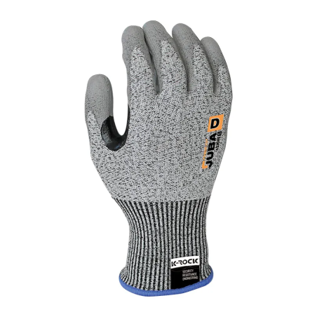GUANTE JUBA K-ROCK RECUB PU+RFRZO NITRILO GG13 EN388[4x43D]