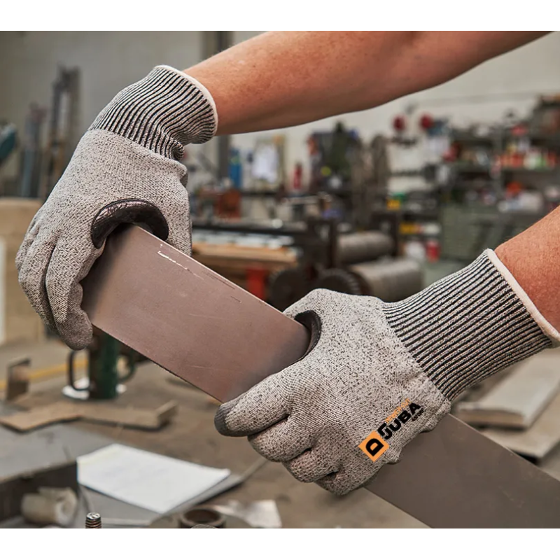 GUANTE JUBA K-ROCK RECUB PU+RFRZO NITRILO EN388[4x43D]