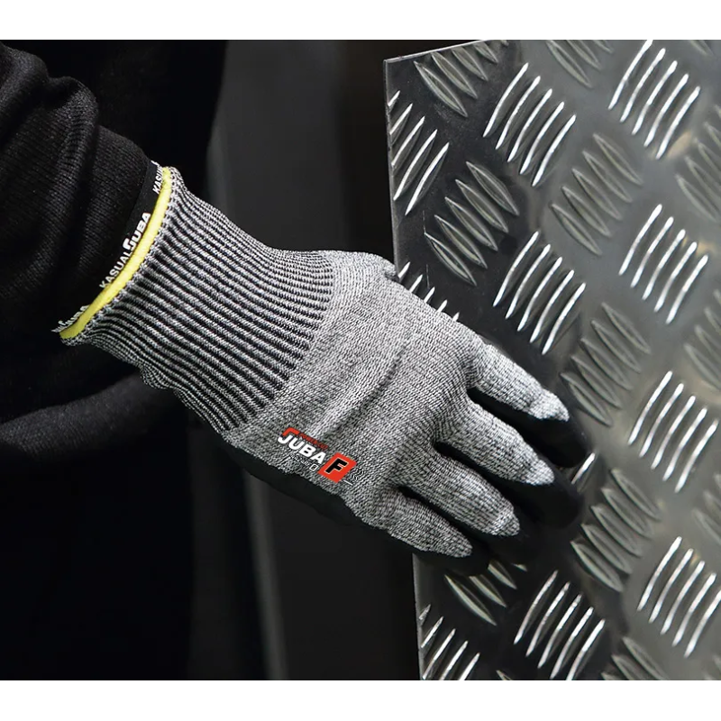 GUANTE JUBA K-ROCK RECUB NIT-FOAM+RFRZO EN388[4x44F]