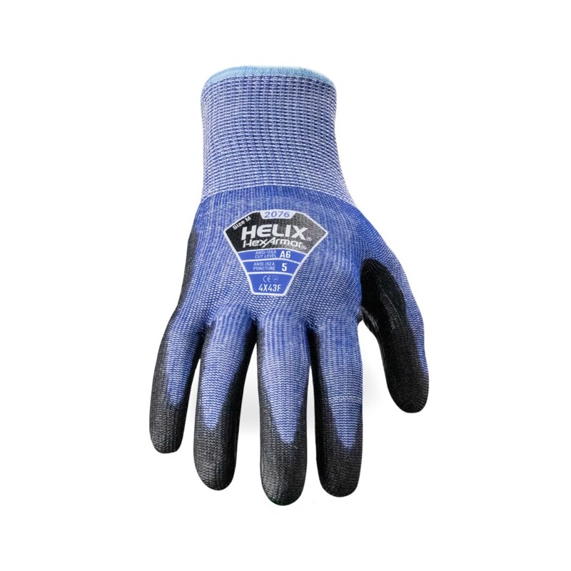 HEXARMOR HELIX® 2076 HPPE+PU GG13 CUT:F