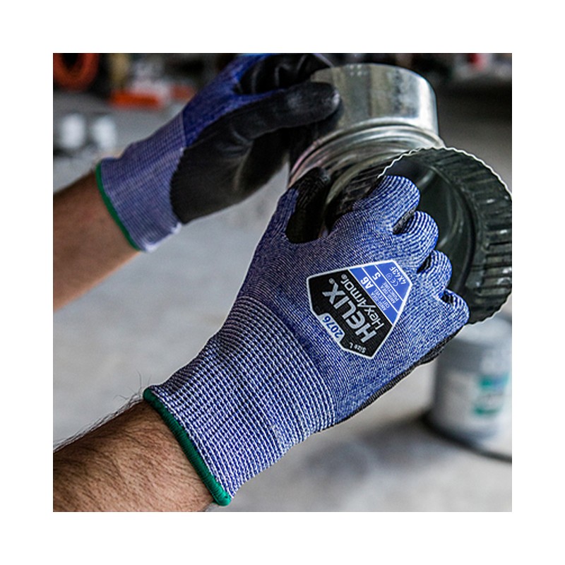 HEXARMOR HELIX® 2076 HPPE+PU GG13 CUT:F