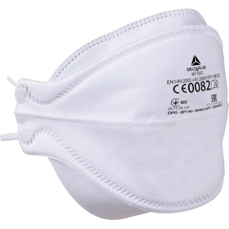 MASCARILLA PLEGABLE M1105 FFP1+D SIN VALVULA [CAJA 20U]