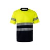 CAMISETA HI-VIZ POLYCOTTON 150G COMBI CI-SEG M.CORTA
