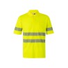 POLO HI-VIZ POLYCOTTON 150G MONOCOLOR CI-SEG M.CORTA