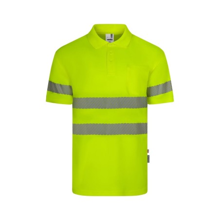 POLO HI-VIZ PES RECICLADO 140G MONO CI-SEG M.CORTA