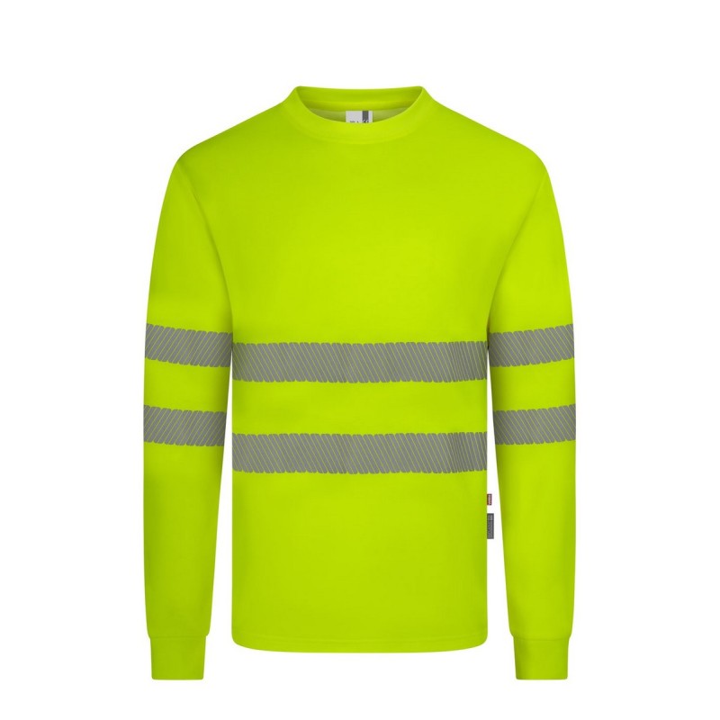 CAMISETA HI-VIZ POLYCOTTON 150GR MONO CI-SEG M.LARGA