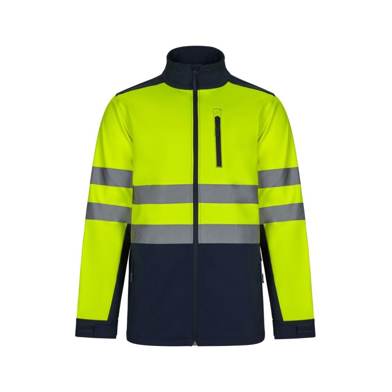 SOFTSHELL VELILLA HI-VIZ 303006 PES 280GR COMBI