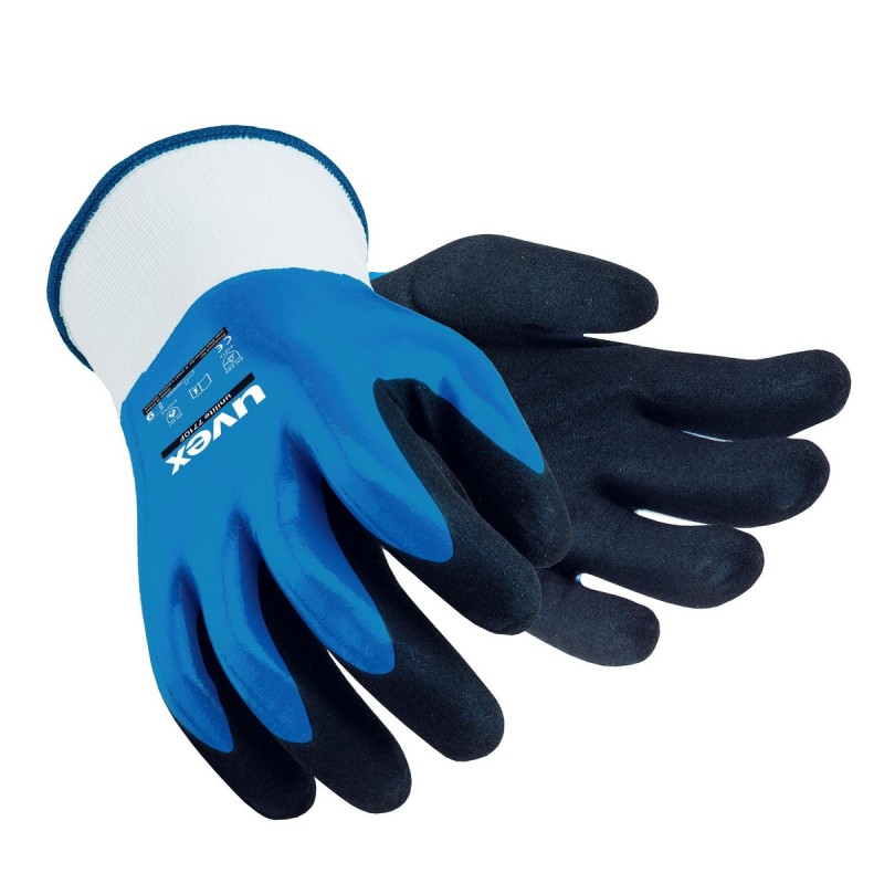 GUANTE UVEX UNILITE 7710F PES+NBR+GRIP FULL