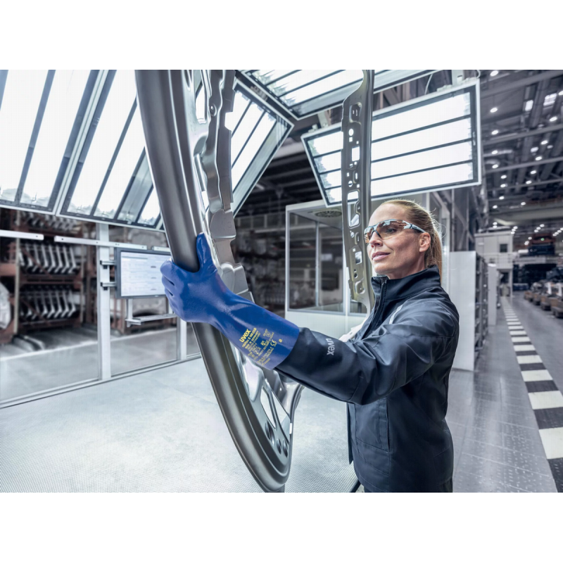 GUANTE UVEX RUBIFLEX S NB35B NBR 0.40MM 35MM