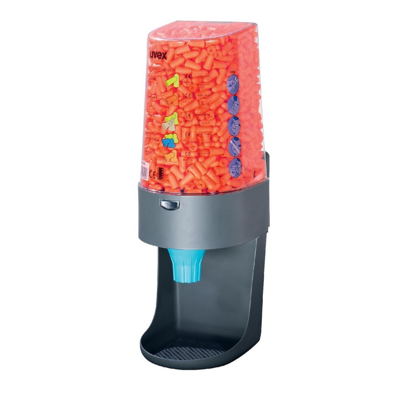 DISPENSADOR UVEX ONE2CLICK - RELLENO COM4-FIT [600 PARES]