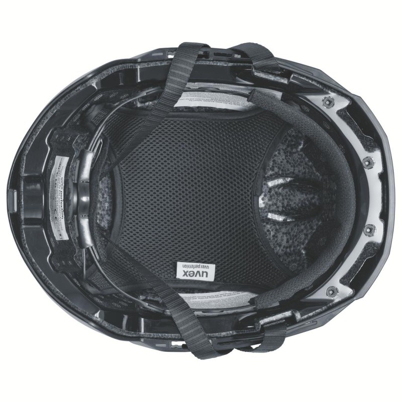 CASCO UVEX PERFEXXION EN397-EN12492-EN1078 NEGRO L