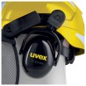 CASCO UVEX PHEOS FORESTRY OREJERAS+PANTALLA AMARILLO