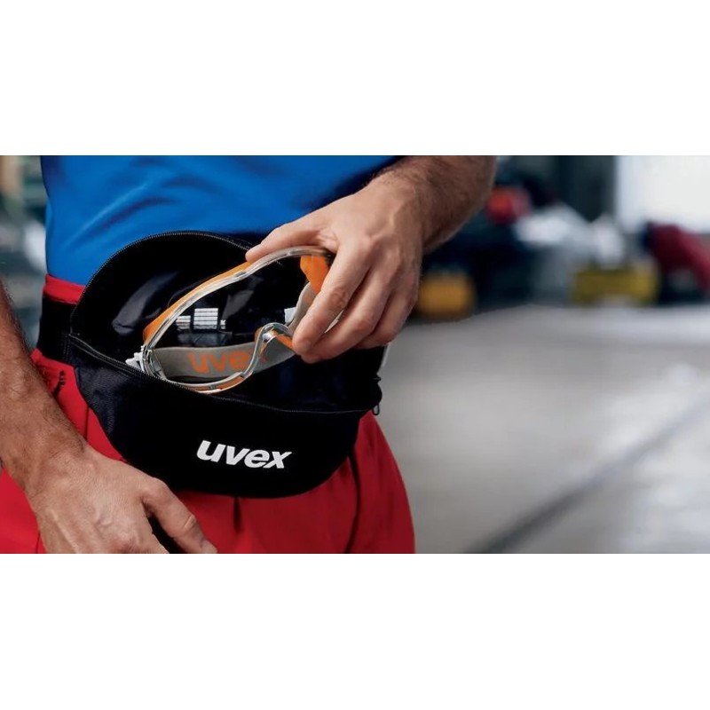 ESTUCHE UVEX PORTA-GAFAS PANORAMICAS + RIÑONERA