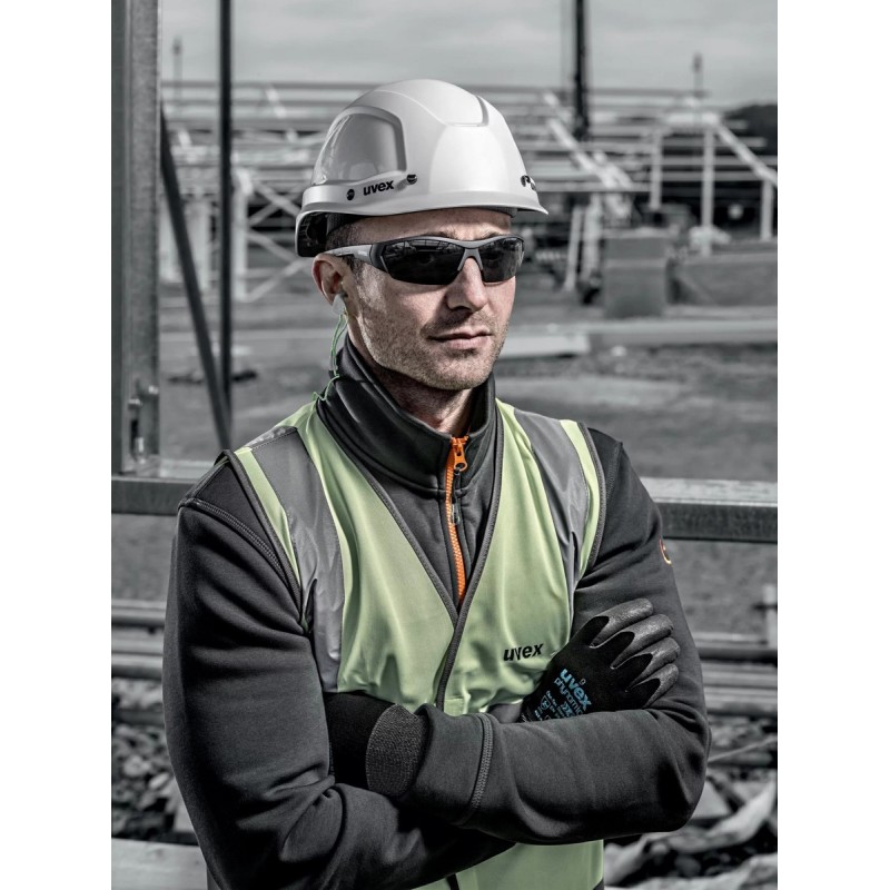 GAFA UVEX I-WORKS SUPRAVISION EXCEL SOLAR GREY.23