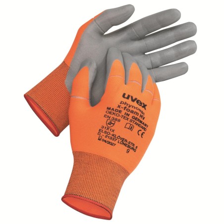 GUANTE UVEX PHYNOMIC X-FOAM PA+NBR ANTI-ROT