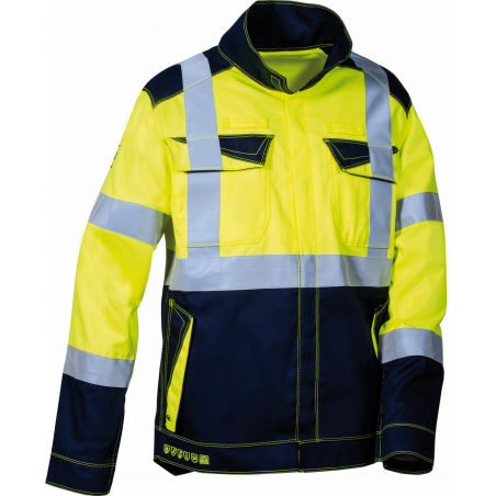 CHAQUETA COFRA MELTED HI-VIZ ATEX MULTI-RIESGOS 260GR