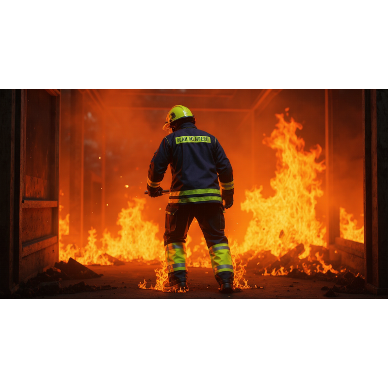 PANTALON COFRA FLAREND HI-VIZ ATEX MULTI-RIESGOS 260GR