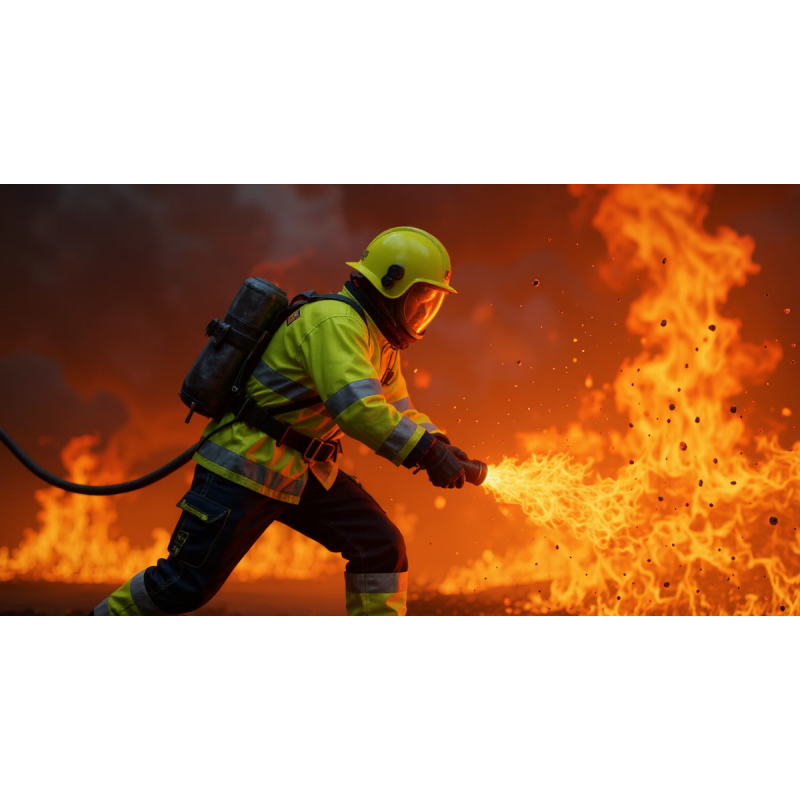 PANTALON COFRA FLAREND HI-VIZ ATEX MULTI-RIESGOS 260GR