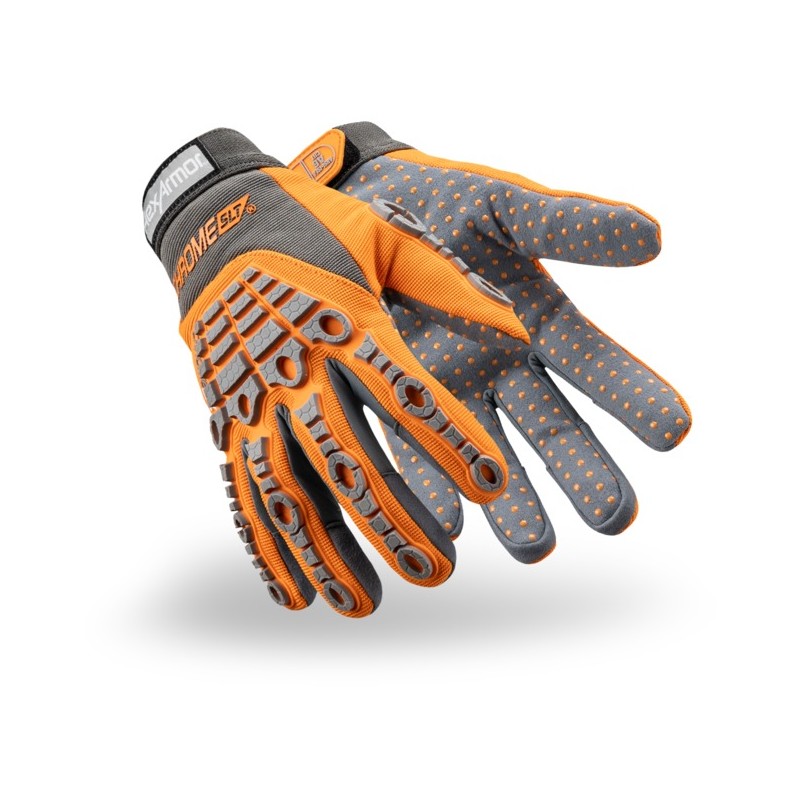 HEXARMOR CHROME SLT 4070 EN388+P+EN407 CUT:F