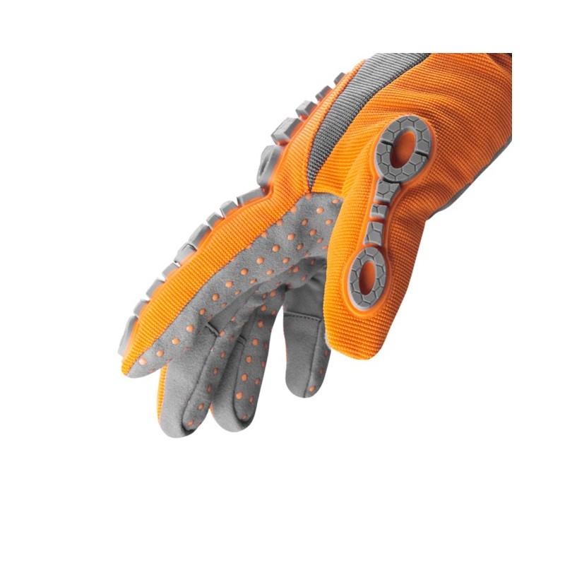 HEXARMOR CHROME SLT 4070 EN388+P+EN407 CUT:F