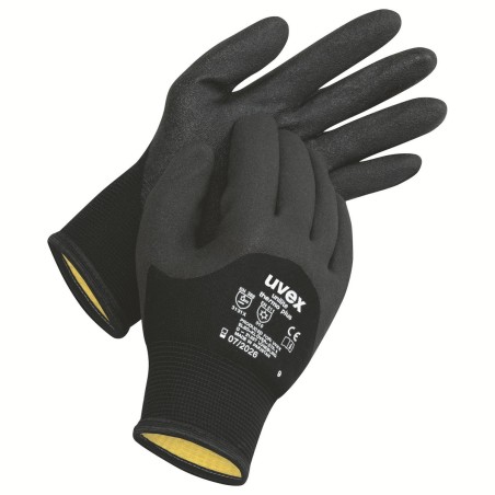 GUANTE UVEX UNILITE THERMO PLUS ACRY+WOOL+POLY 3/4