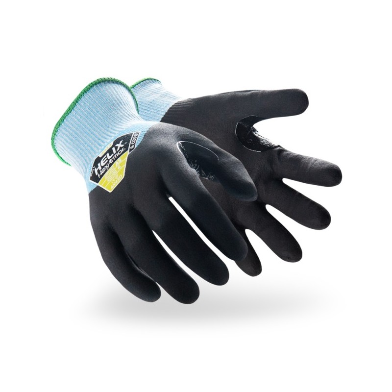 HEXARMOR HELIX® 3023 HPPE+NBR FOAM 3/4 GG15 CUT:D