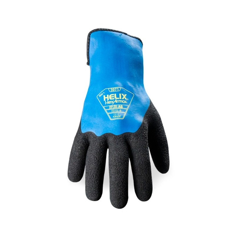 HEXARMOR HELIX® 3071 LATEX+NBR FULL GG13 CUT:F