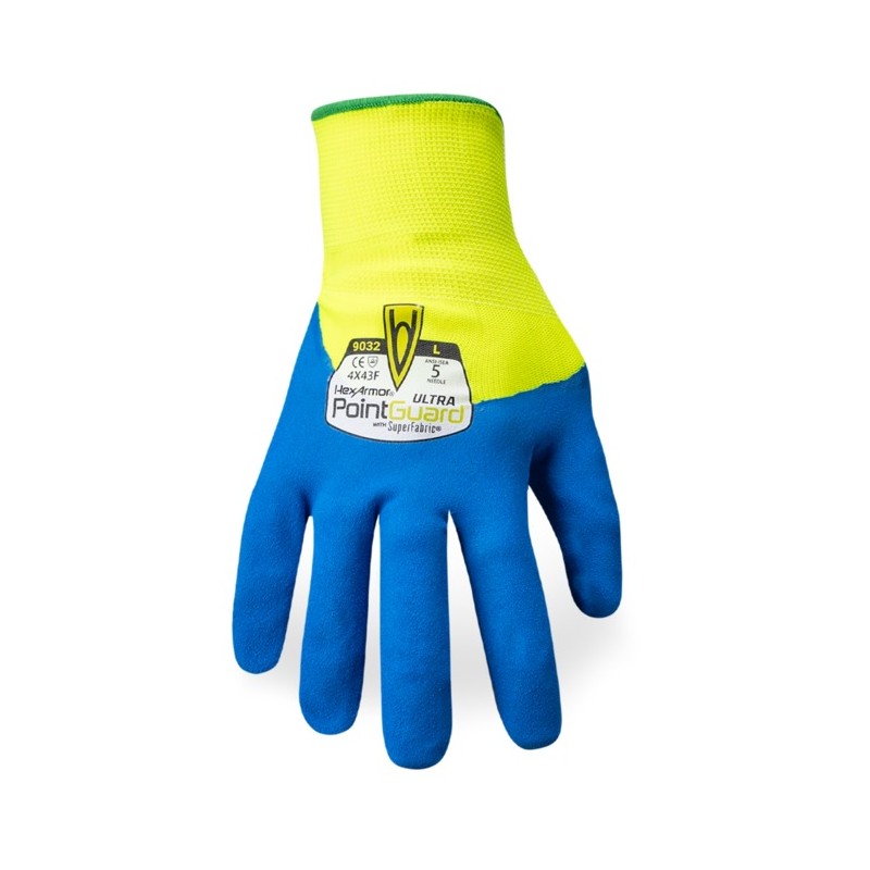 HEXARMOR POINTGUARD® ULTRA 9032 PES+NBR+SFABRIC CUT:F