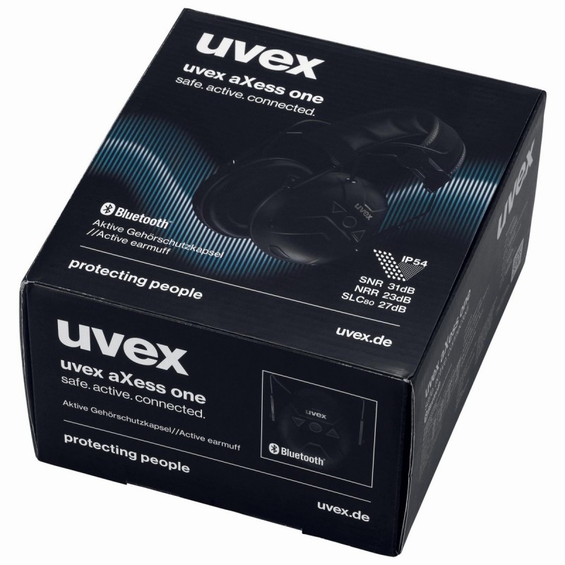 OREJERA ACTIVA UVEX AXESS ONE SNR 31dB BT USB IP54