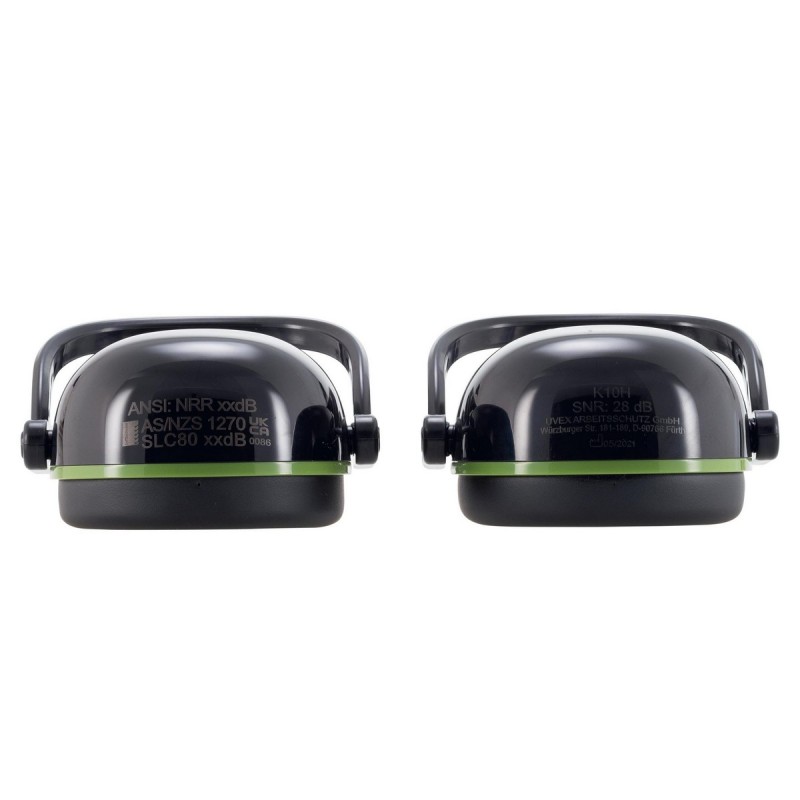 OREJERA CASCO UVEX K10H SNR 28dB EUROSLOT 30MM