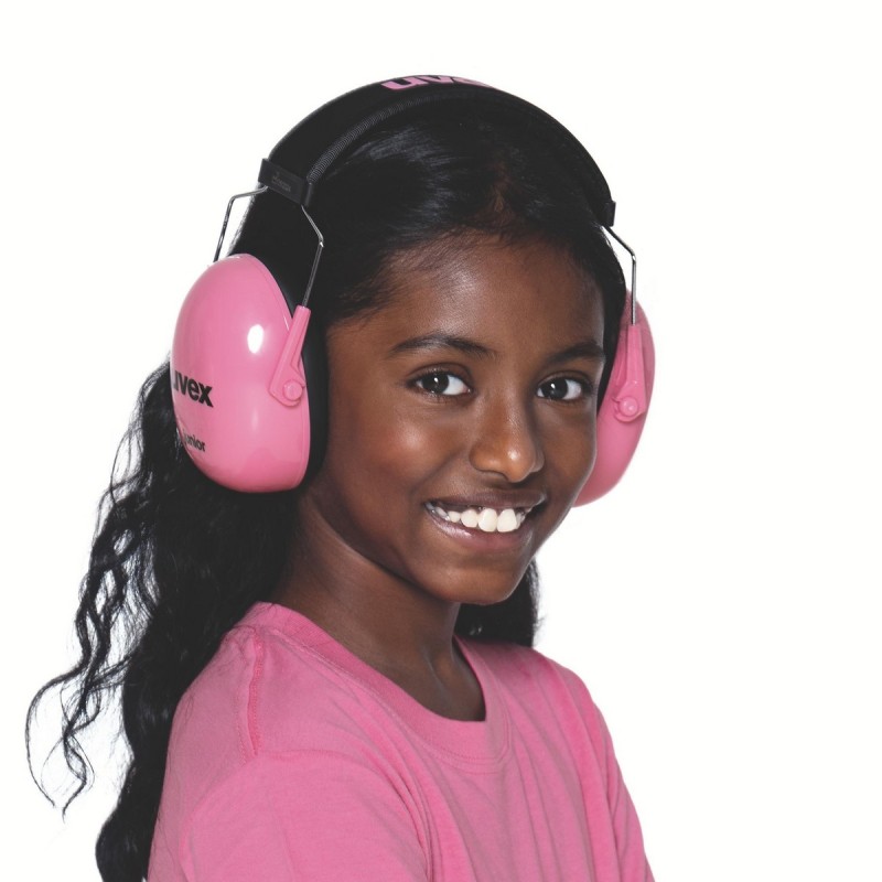 OREJERA UVEX K-JUNIOR SNR 29dB ROSA