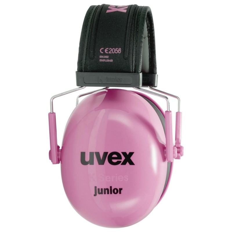 OREJERA UVEX K-JUNIOR SNR 29dB ROSA