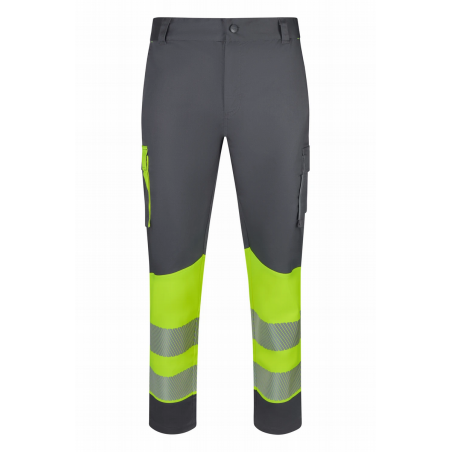 PANTALON HI-VIZ STRETCH PESR-COT-ELAST CiSEG COMBI HOMBRE