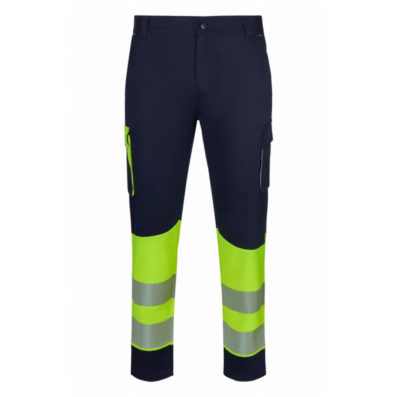 PANTALON HI-VIZ STRETCH PESR-COT-ELAST CiSEG COMBI HOMBRE