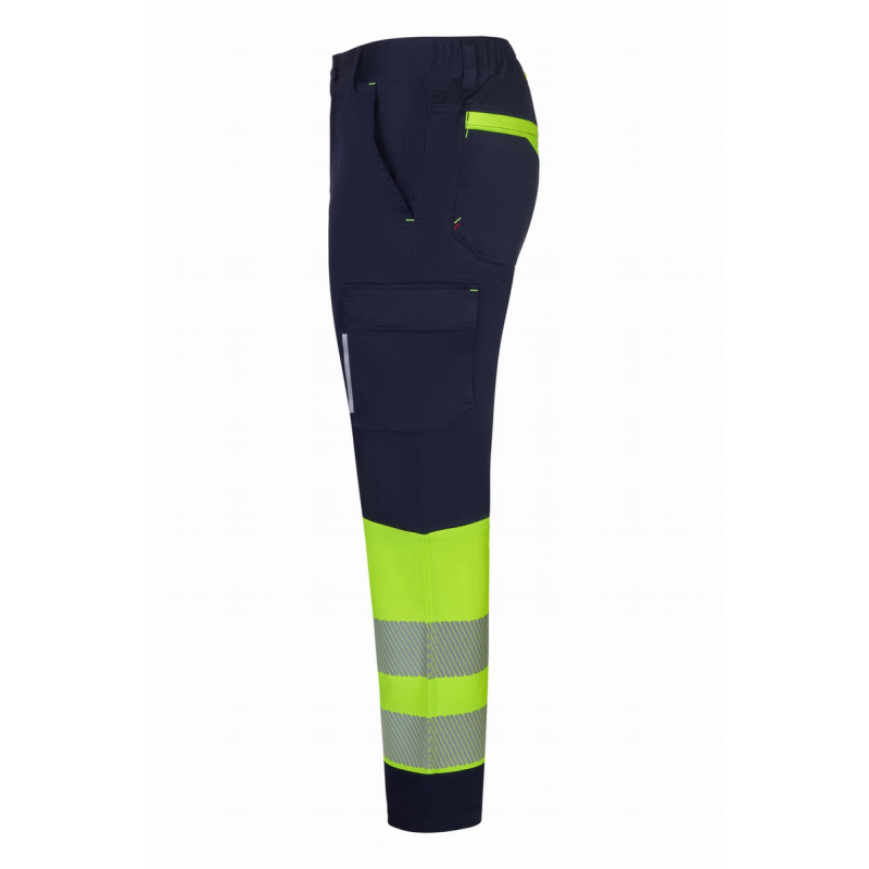 PANTALON HI-VIZ STRETCH PESR-COT-ELAST CiSEG COMBI HOMBRE
