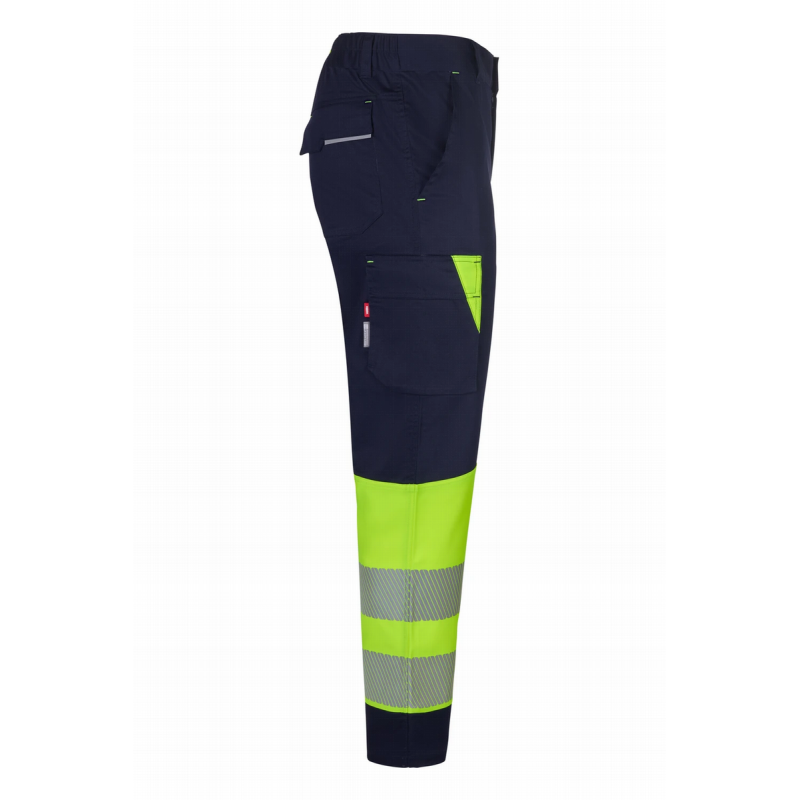 PANTALON HI-VIZ STRETCH PESR-COT-ELAST CiSEG COMBI HOMBRE