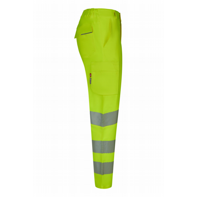 PANTALON HI-VIZ STRETCH PESR-COT-ELAST CiSEG MONO HOMBRE