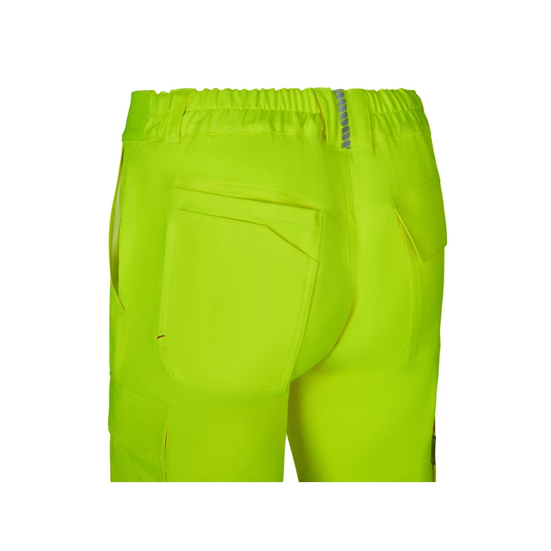 PANTALON HI-VIZ STRETCH PESR-COT-ELAST CiSEG MONO HOMBRE